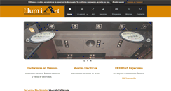 Desktop Screenshot of llumiart.com